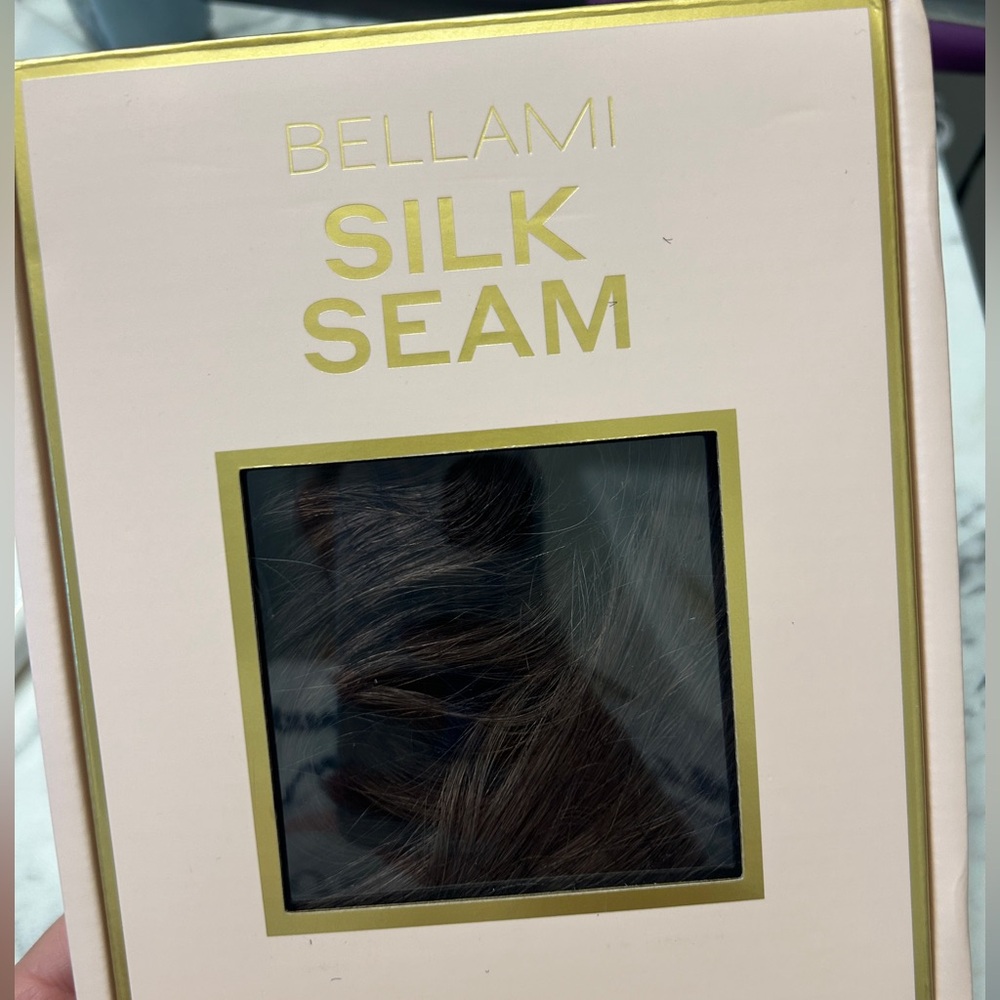 BELLAMI Silk Seam Hair Extensions - walnut brown